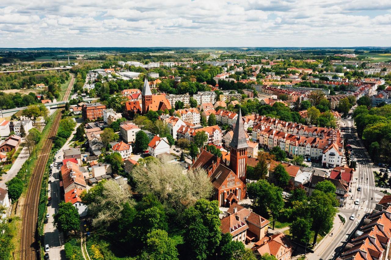 Willa Port Apartament Premium Z Widokiem Na Jezioro Острода Екстер'єр фото
